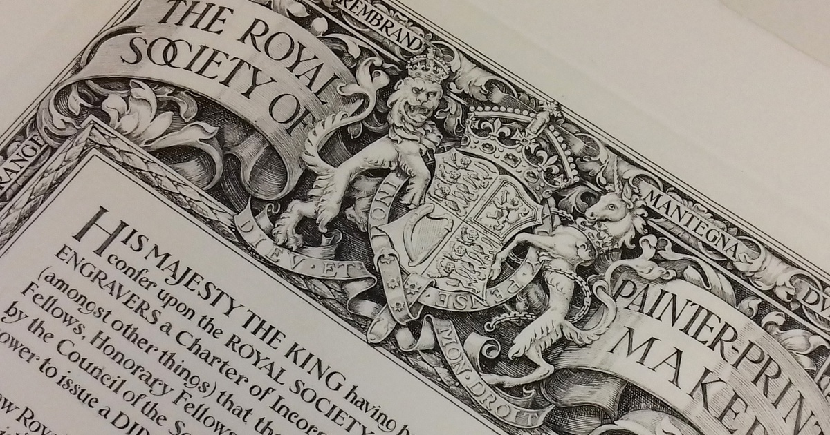 Why is the Society abbreviated to RE? The Royal Society of Painter